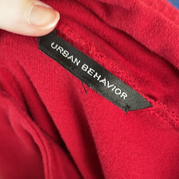 Red Urban Behavior Tulip Skirt - Picture 6 of 8